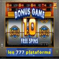 leo 777 plataforma